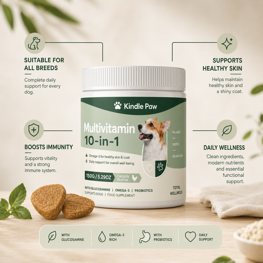 Joint & Skin Health 🐾 100% Natural