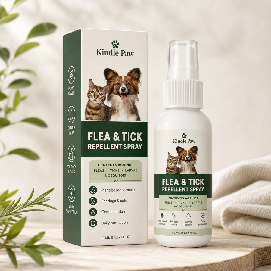 Flea & Tick Spray 🐾 Natural Protection