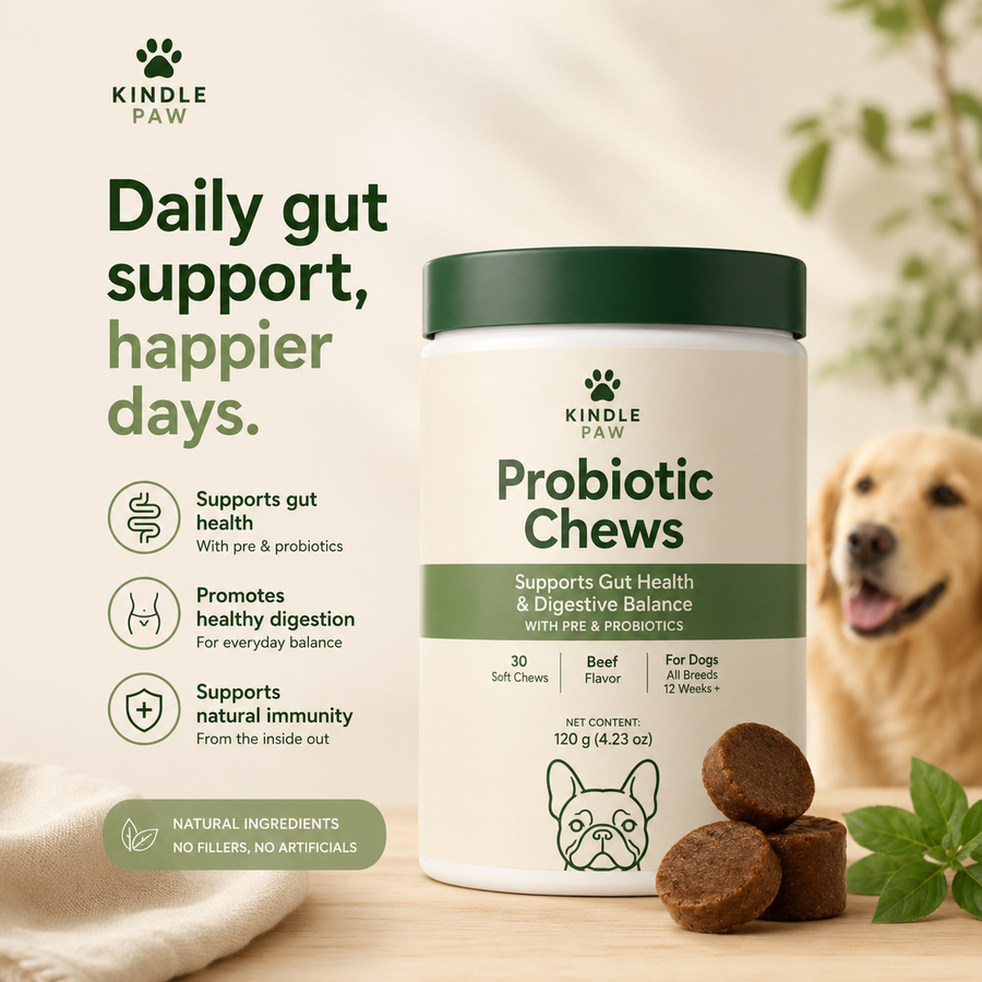 Probiotic Chews 🐾 Healthy Digestion for Dogs