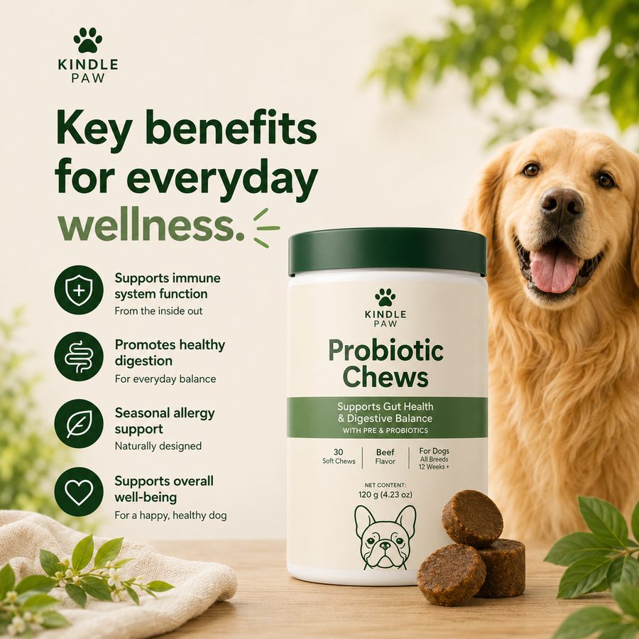 Probiotic Chews 🐾 Healthy Digestion for Dogs