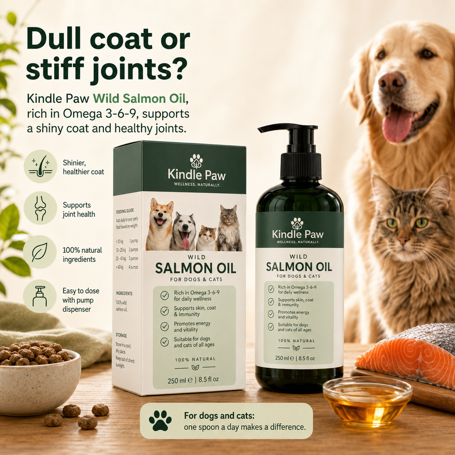 Salmon Oil 🐾 Shiny Coat & Healthy Joints