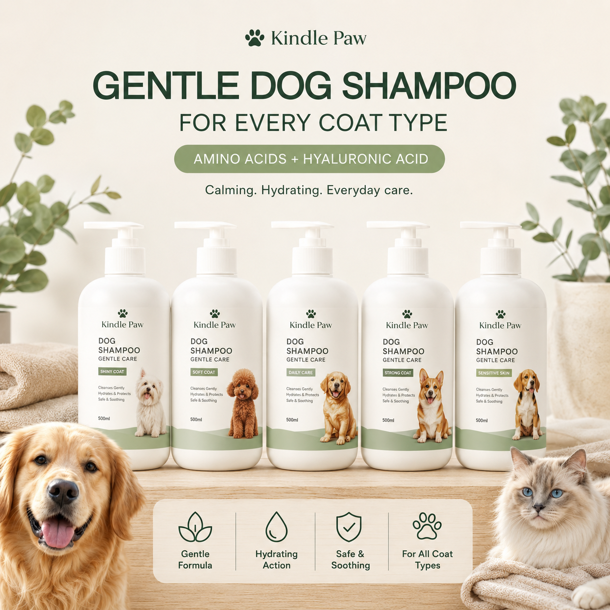 Shampoo 🐾 Soft & Hydrated Coat