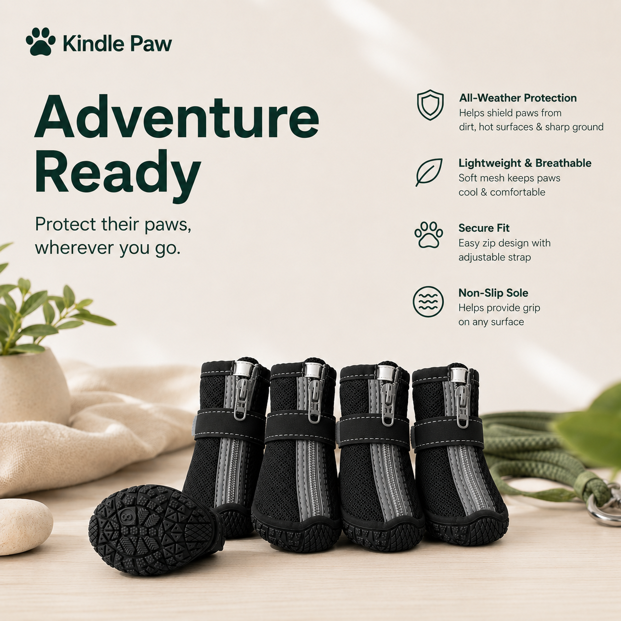 Waterproof Adventure Ready Dog Boots