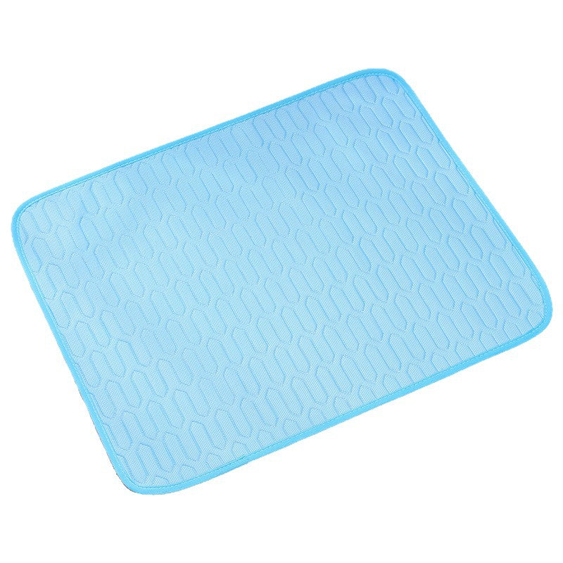 <font dir="auto" style="vertical-align: inherit;"><font dir="auto" style="vertical-align: inherit;">Koelmat voor huisdieren, verkoelende hondenmat voor de zomer, kattenmat, ademend kattenbed van ijzijde, huisdierbenodigdheden, honden- en kattenmat</font><